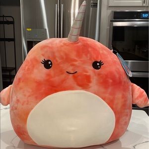 Squishmallows Kellytoy 16” Plush Amiah The Narwhal